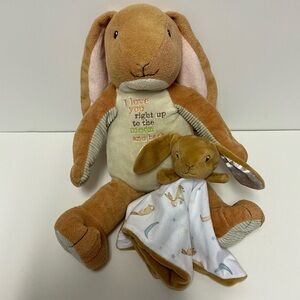 Guess How Much I Love You Bunny Plush & Lovey Sam McBratney Book Character